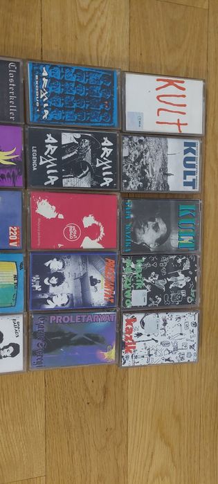 Kasety magnetofonowe polski pank rock