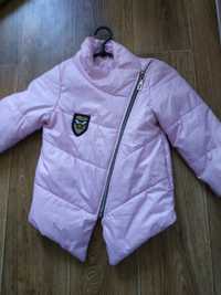 Курточка розовая для девочки