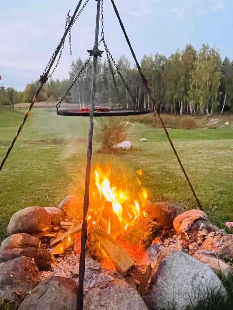 Domek na Mazurach, domek drewniany, las, Mazury, cisza, Mrągowo