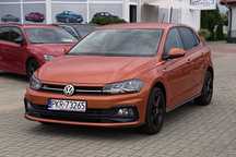 Volkswagen Polo R-line 1,0 TSI 95KM DSG 7, klima aut., czujniki, navi, Serwisowany