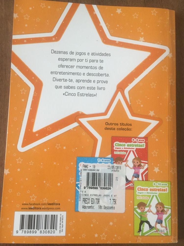 Livro Cinco Estrelas