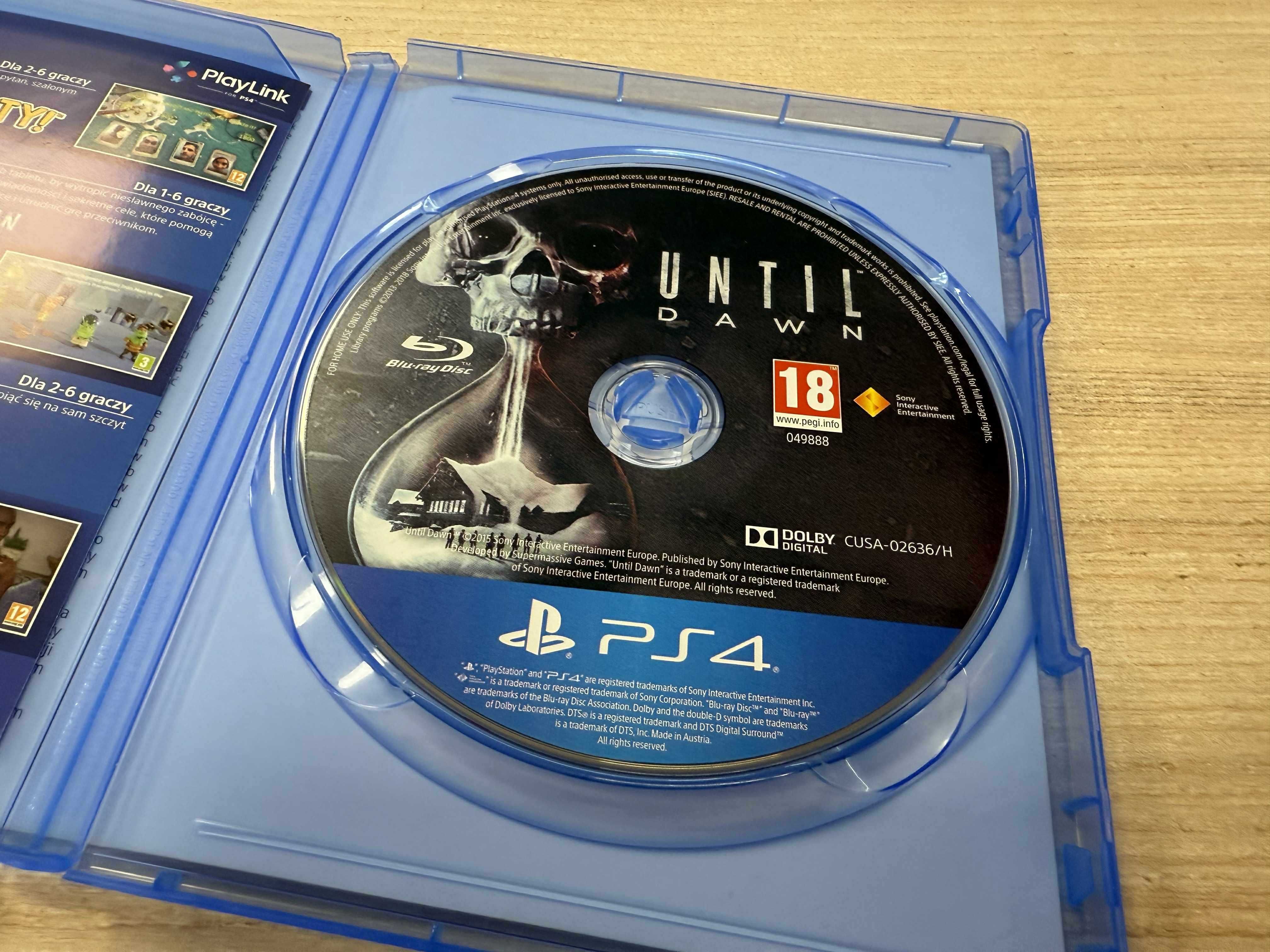 Gra na konsolę PlayStation 4 "Until Dawn" WERSJA PL