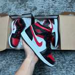 damskie buty Jordan 1 czerwone modne buty nike sneakersy jordan 36-41