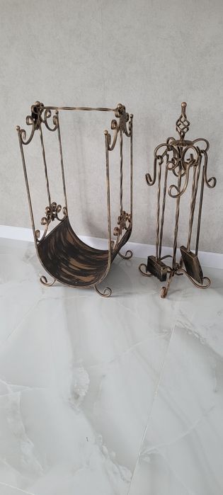 Дровниця камінний набір набор для камина дровница