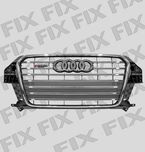Решітка радіатора AUDI Q3 (8U), 06.2011 - 02.2015, SQ3 з парк. отв,