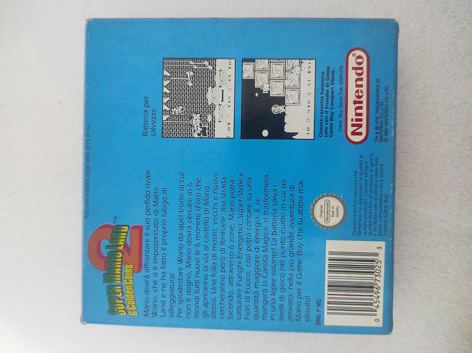Game Boy Super Mario Land 2: 6 Golden Coins Nintendo Gameboy