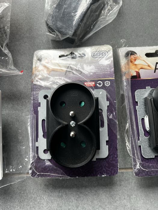 Akcesoria elektryczne Ospel, Polmark, Schneider, Novodvorski - nowe