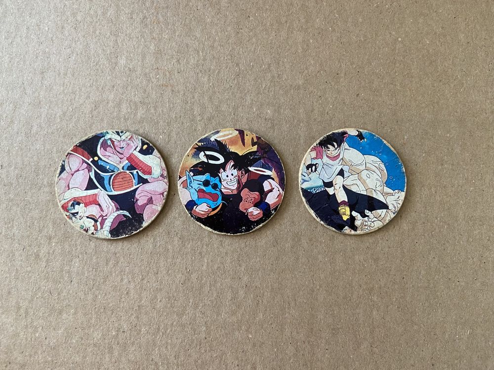 Dragonball Caps - tazo, tazos, żetony, 1989