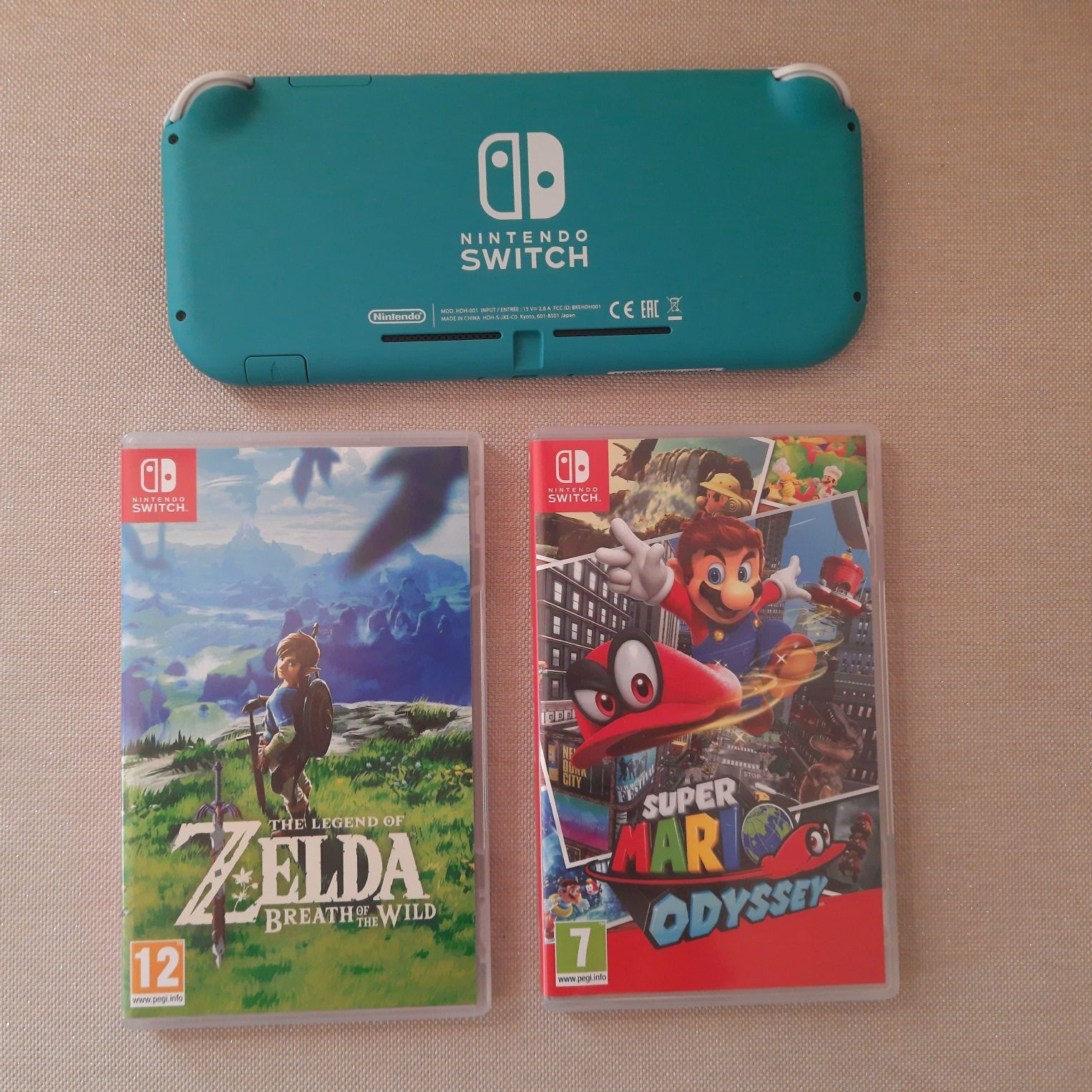 Nintendo Switch Lite com Estojo - Como Nova