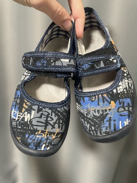 Тапочки в садок тапки капці 17 см устілка