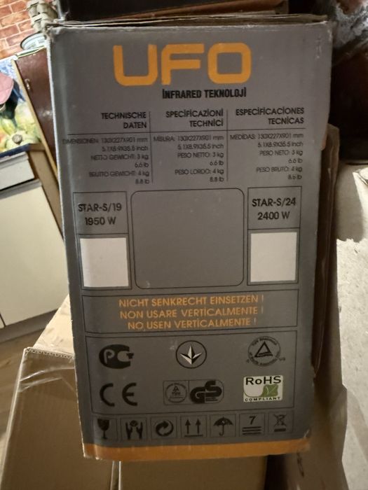 Обогреватель уфо