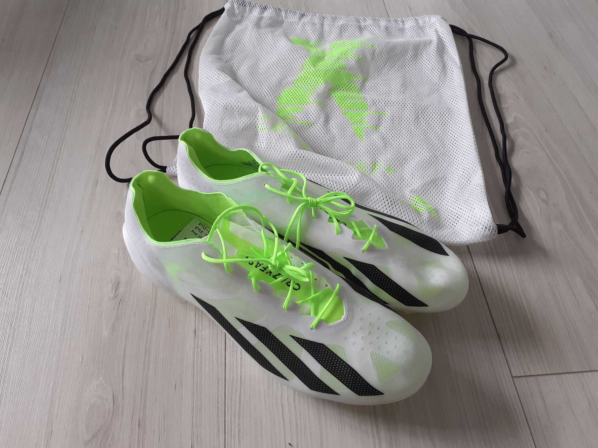 Profesjonalne   buty piłkarskie korki Adidas X Crazyfast+ FG, r. 46
