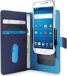 PURO Smart Wallet XL etui uniwersalneniebieskie/blue 5.1" z uchwytem