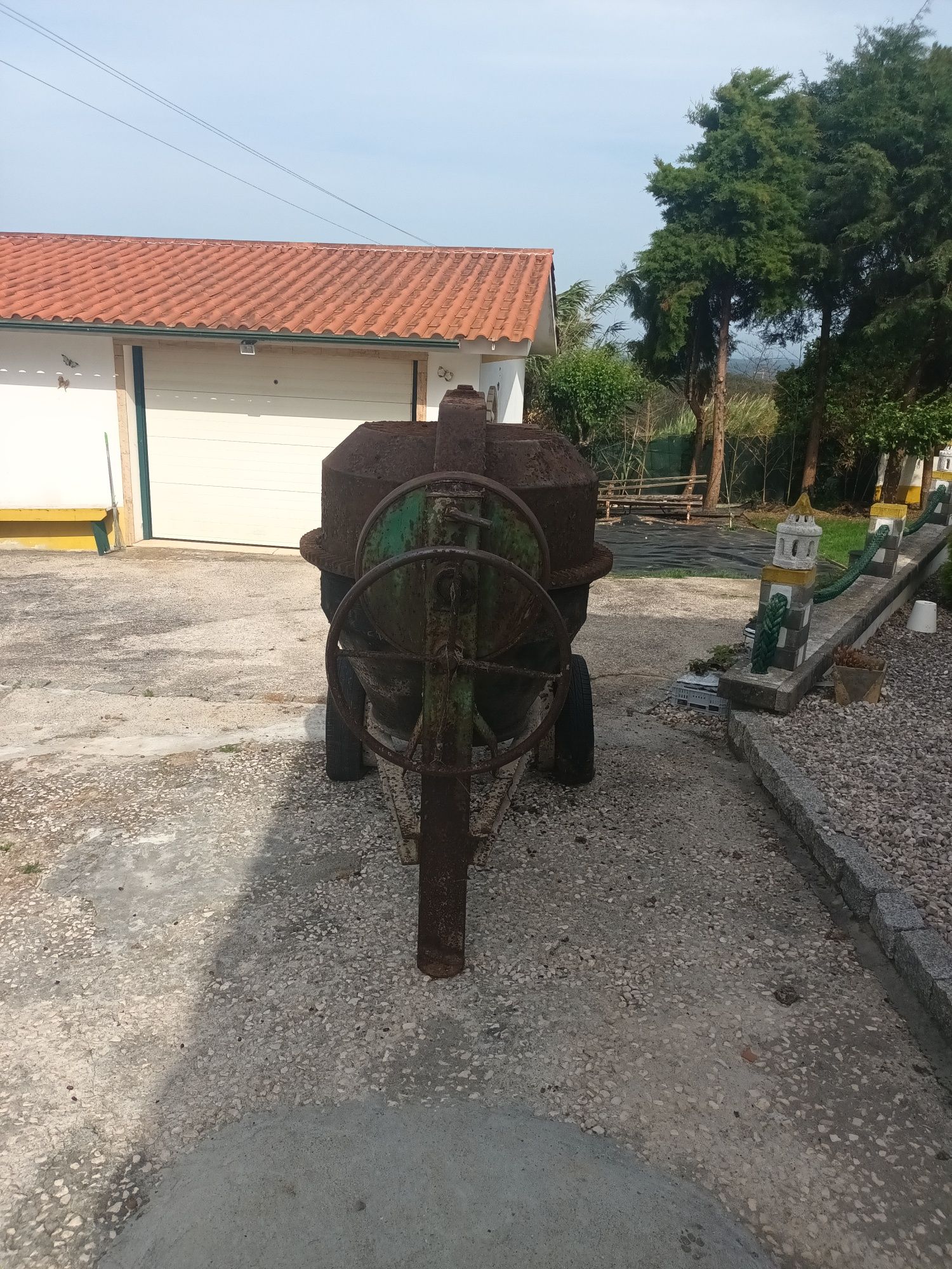 Betoneira a gasóleo