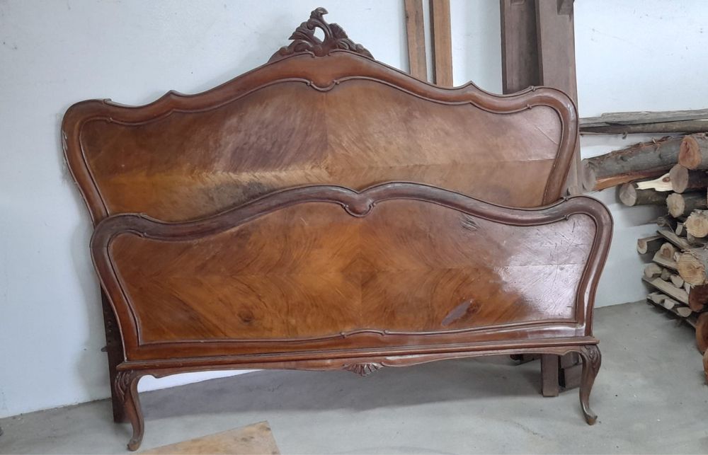 Cama completa estilo antigo