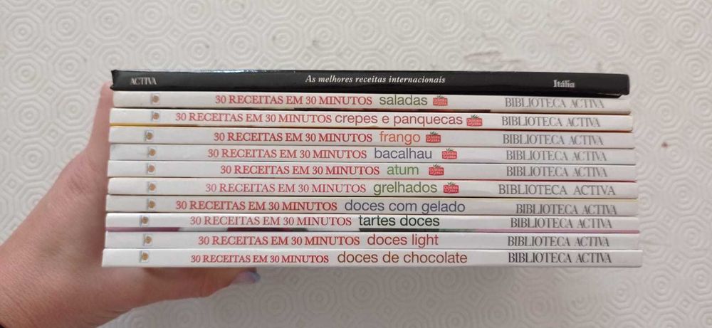Livros receitas - Coleção 30 receitas em 30 minutos - 10+1