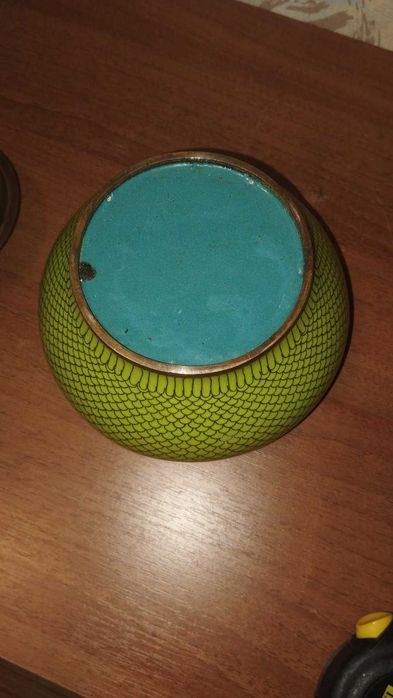 Ваза клуазоне ( перегородчаста емаль), Китай, 60-ті роки ХХ ст.