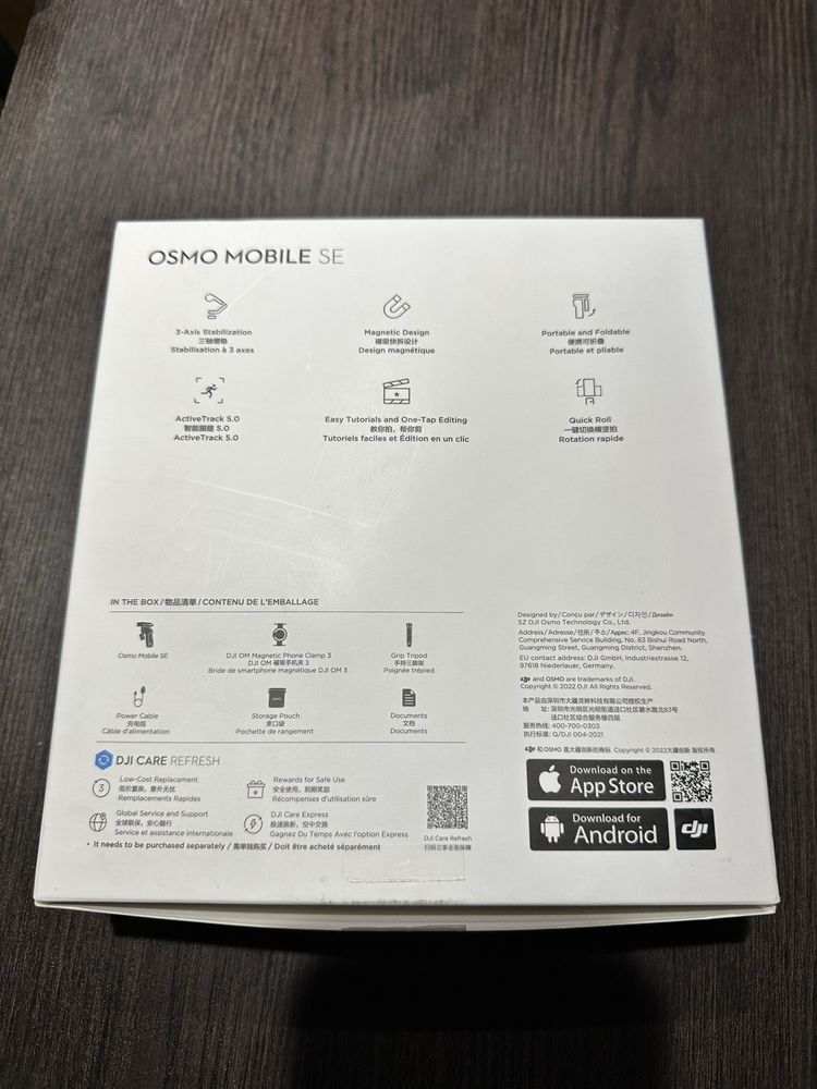 Gimbal DJI Osmo mobile SE