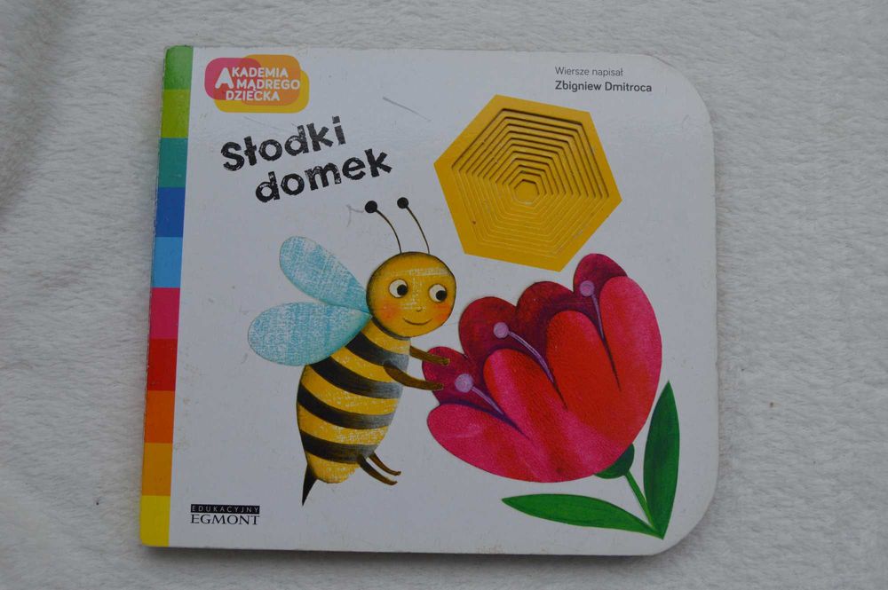 Słodki domek Zbigniew Dmitroca książka z okienkami 1 rok+