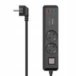 Listwa Zasilająca Hama 2G Schuko Usb-A, Usb-C 65W