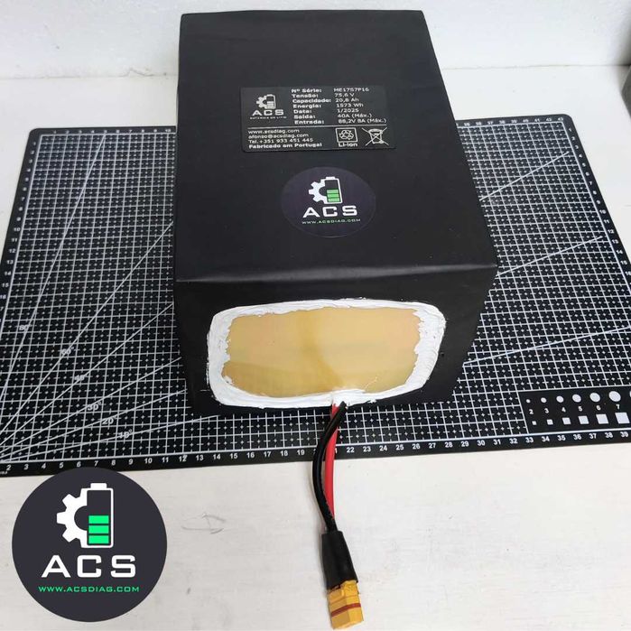 Baterias de Lítio 72v (76V) 21Ah