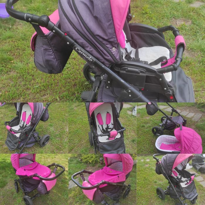 Детская коляска Кармела Малина