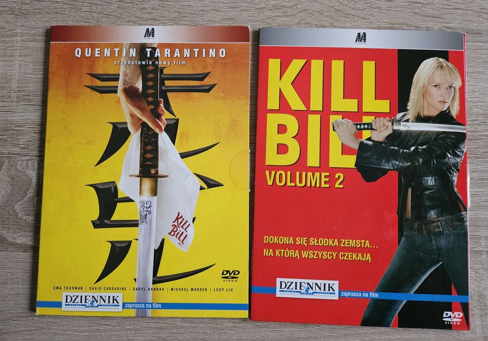 Killer Bill część 1 I 2- płyty DVD
