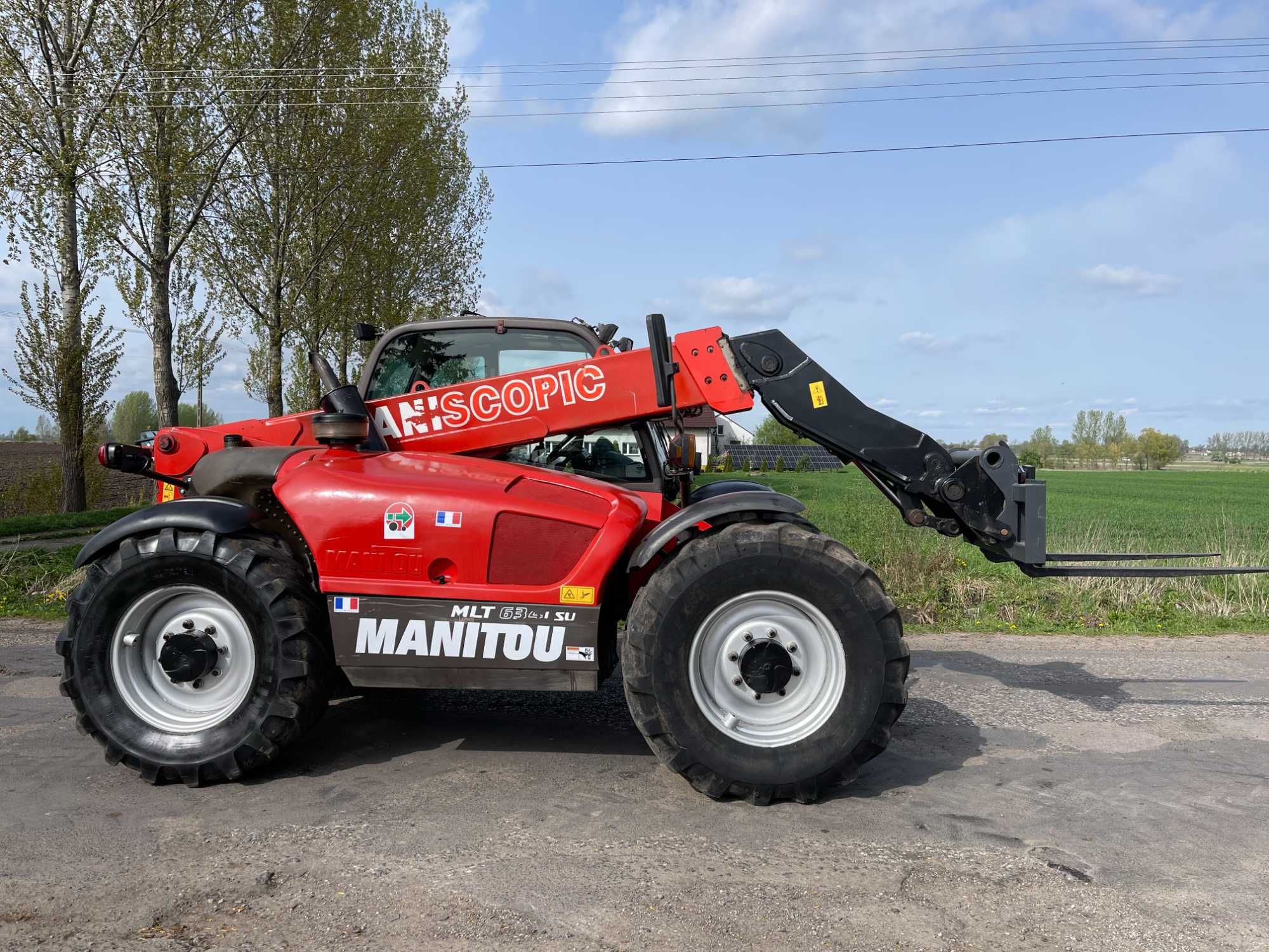 Ładowarka teleskopowa Manitou MLT 634 Rok2006 Klima Piękna Igła Brutto