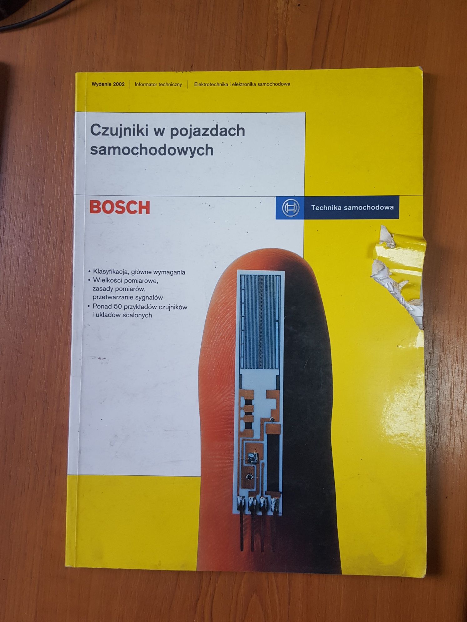 Książka Czujniki w pojazdach samochodowych BOSCH