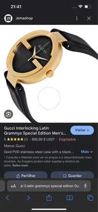 Relogio gucci Interlocking Latin Grammys Special Edtion