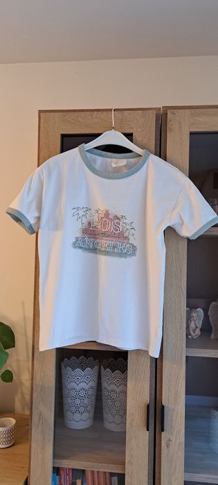 T-shirt dziewczęcy diverse, XS, stan idealny