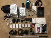 Компьютерные комплектующие, переходники USB зарядки, видеокарта