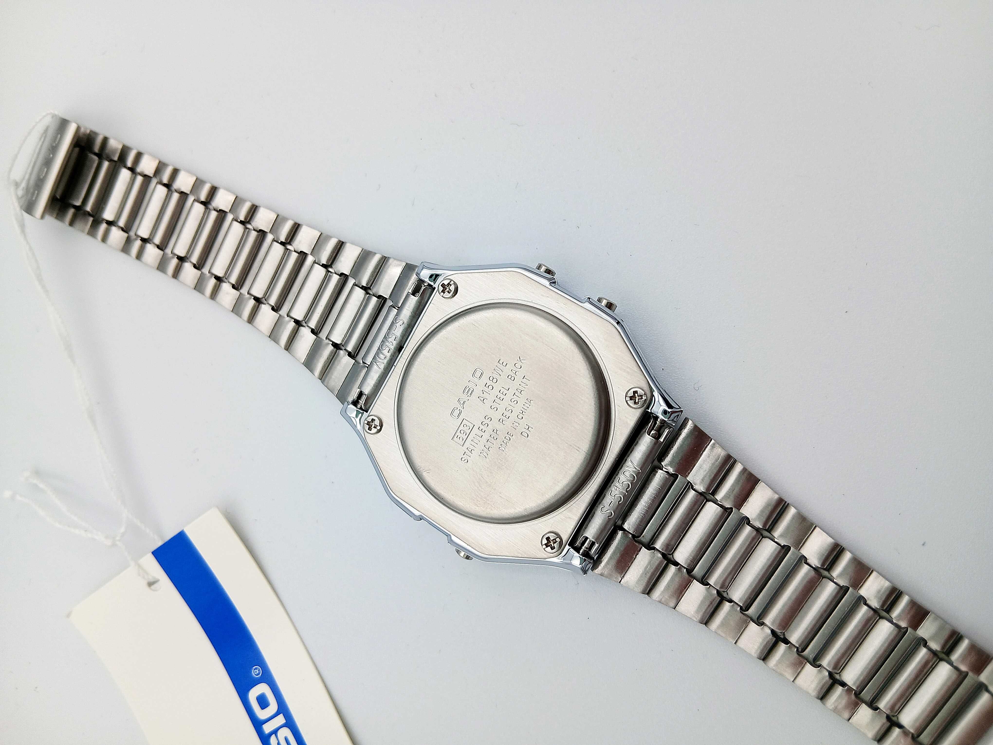 Zegarek męski CASIO Vintage A158WEA-1EF kultowy w stylu retro