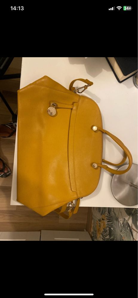 Mala da Furla amarela