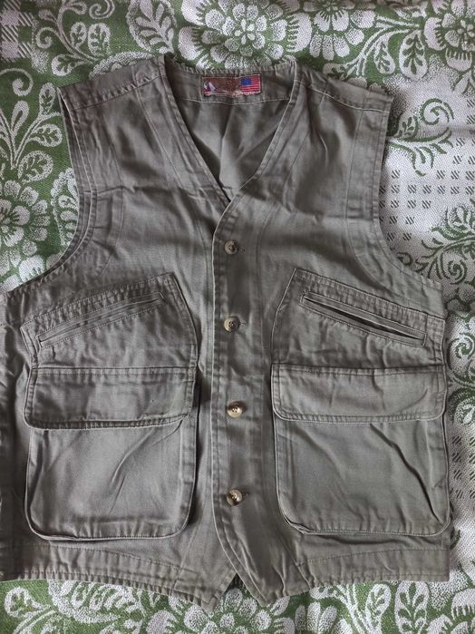 Жилетка х/б с карманами