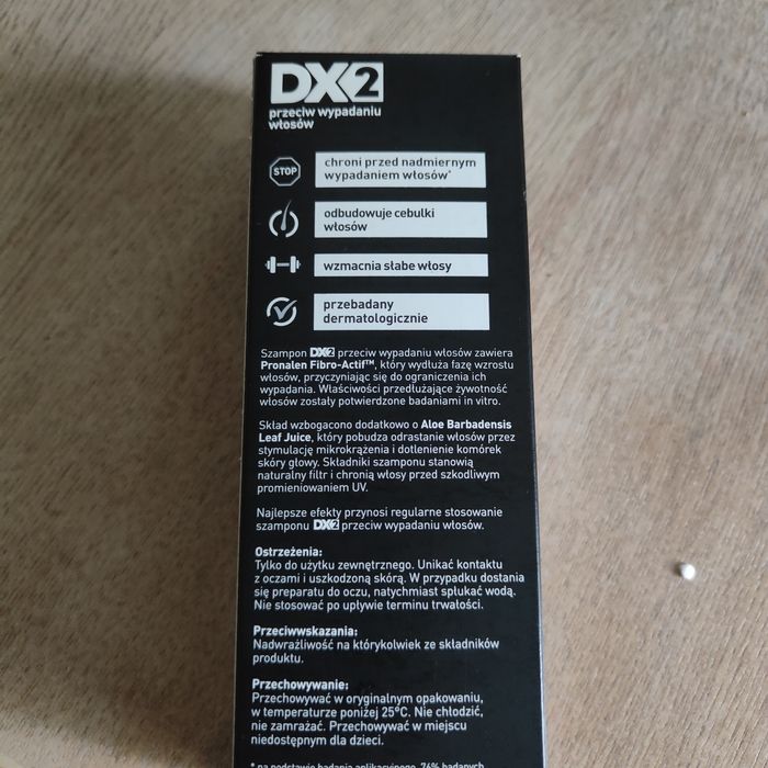 Szampon DX2 przeciw wypadaniu włosów