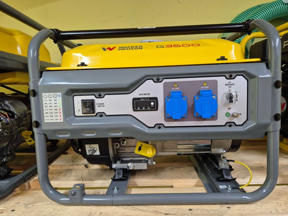 Agregat prądotwórczy jednofazowy Wacker Neuson G3500G (AVR)