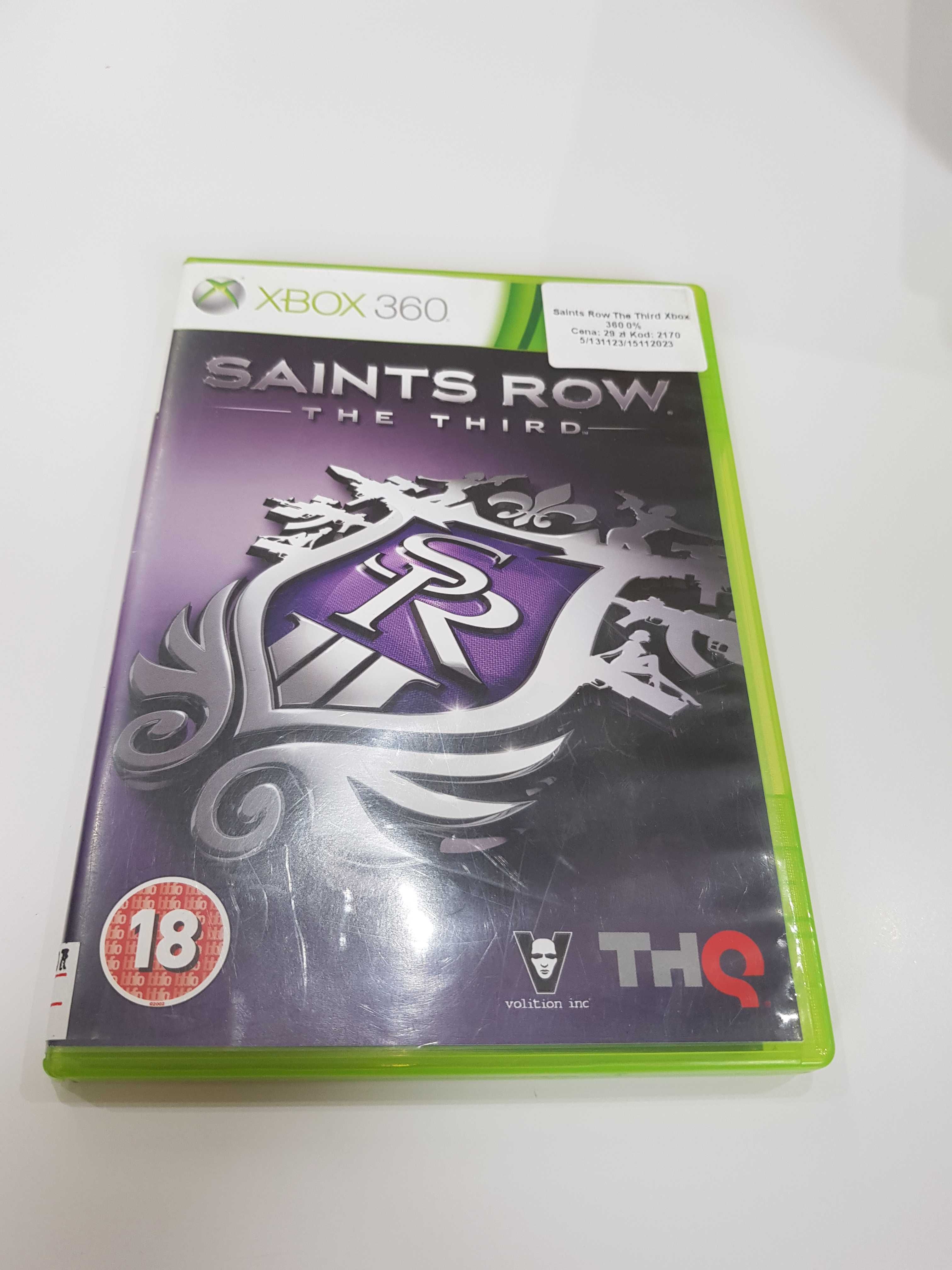 Saints Row The Third Xbox 360 Sklep Iława