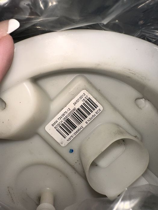 Паливний насос BMW F30