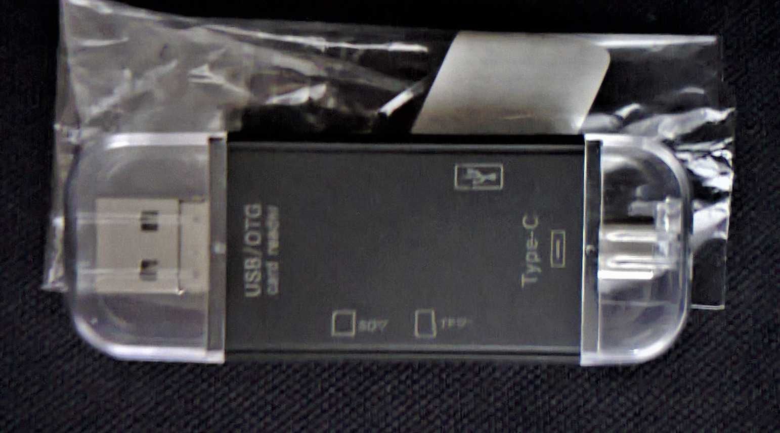 USB adapter czytnik wielofunkcyjny kart SD micro SD