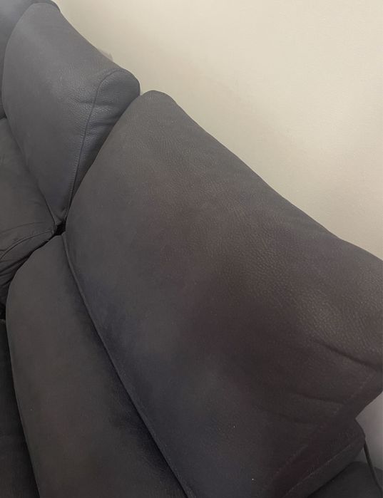 Sofá Chaise-Longue Preto