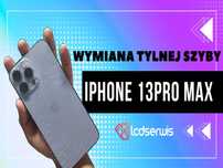 Wymiana Tylnej Szyby Obudowy, Klapki, szkła iPhone 13 PRO MAX