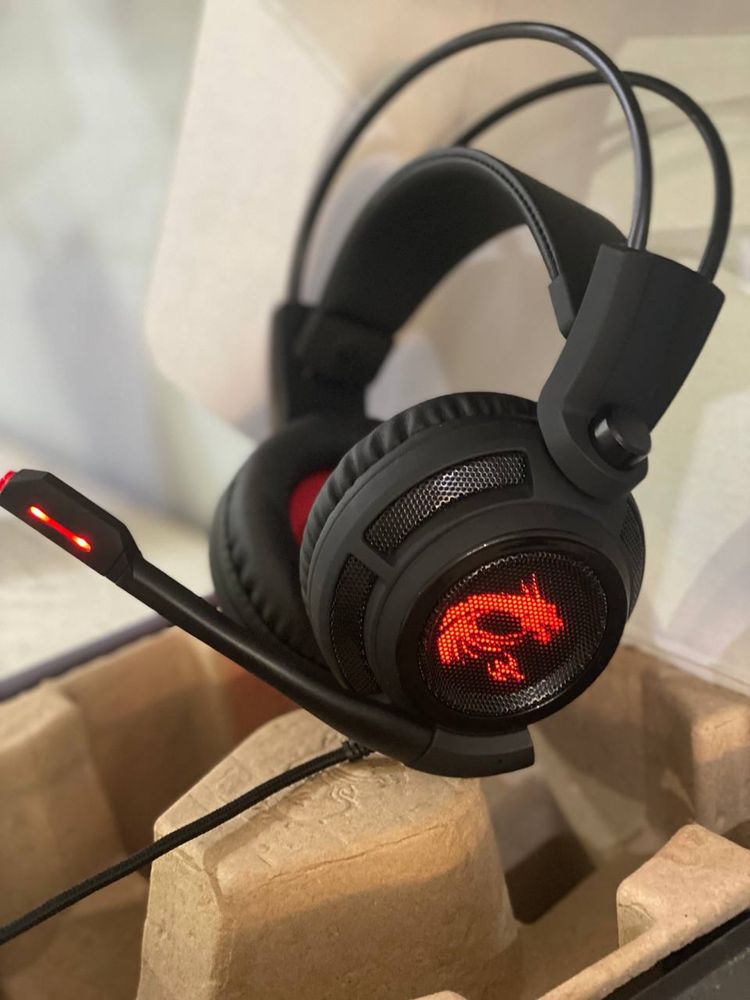 Навушники msi ds502 gaming headset нові