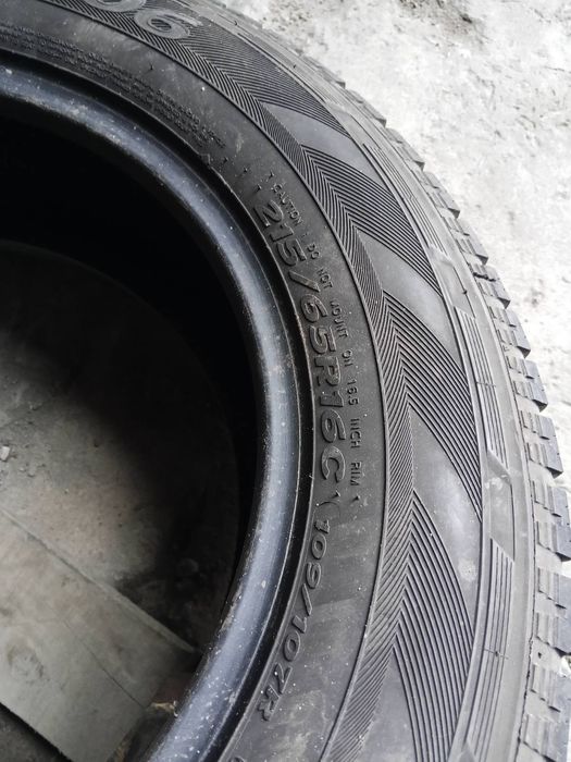 215.65.16с Hankook 4шт шини гума склад Харків Шиномантаж з Європи