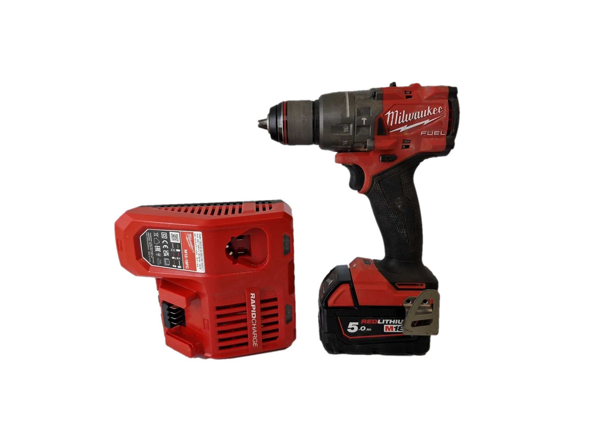 Milwaukee M18 FUEL wiertarko-wkrętarka z udarem M18 FPD3-502X