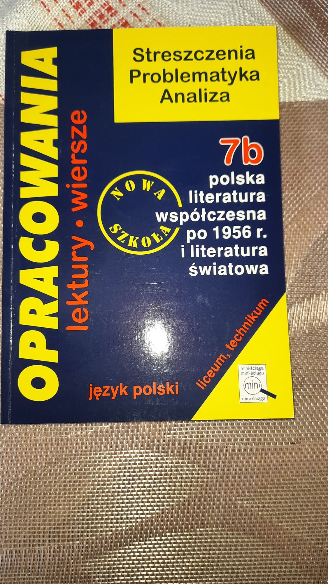 Opracowania lektury, wiersze 5 części