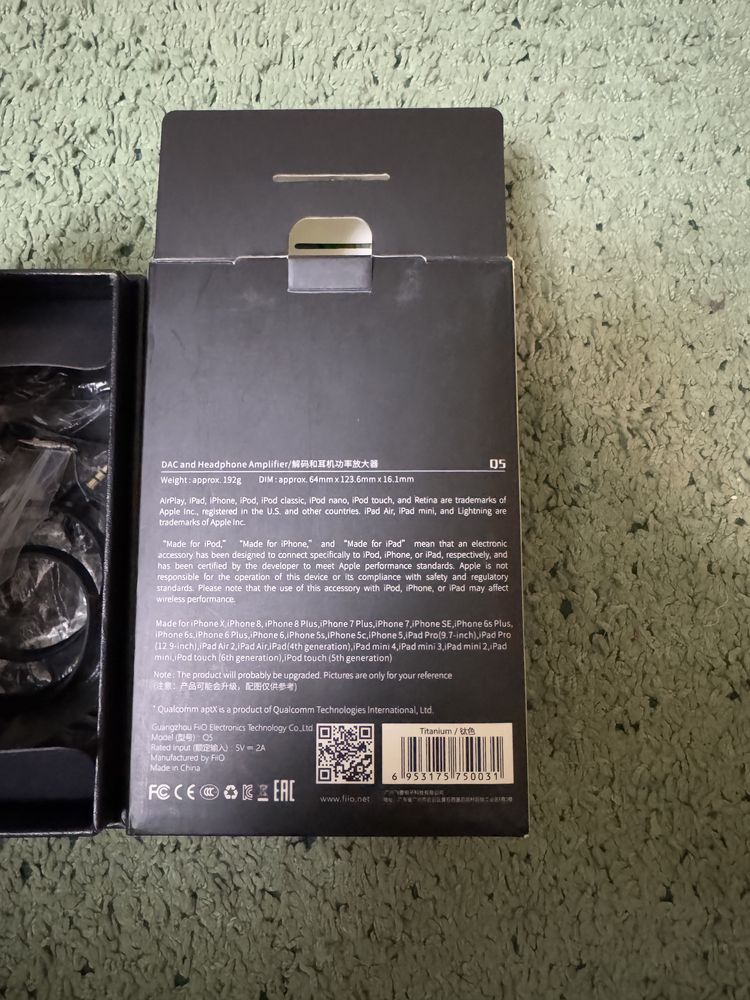 Цап FIIO Q5 Titanium (Апгрейд)
