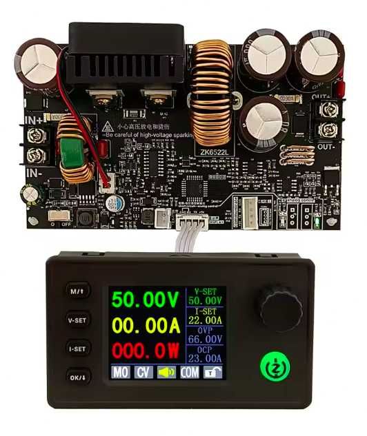 NOWY | Moduł cyfrowego zasilacza laboratoryjnego 65V 22A 1400W ZK6522C