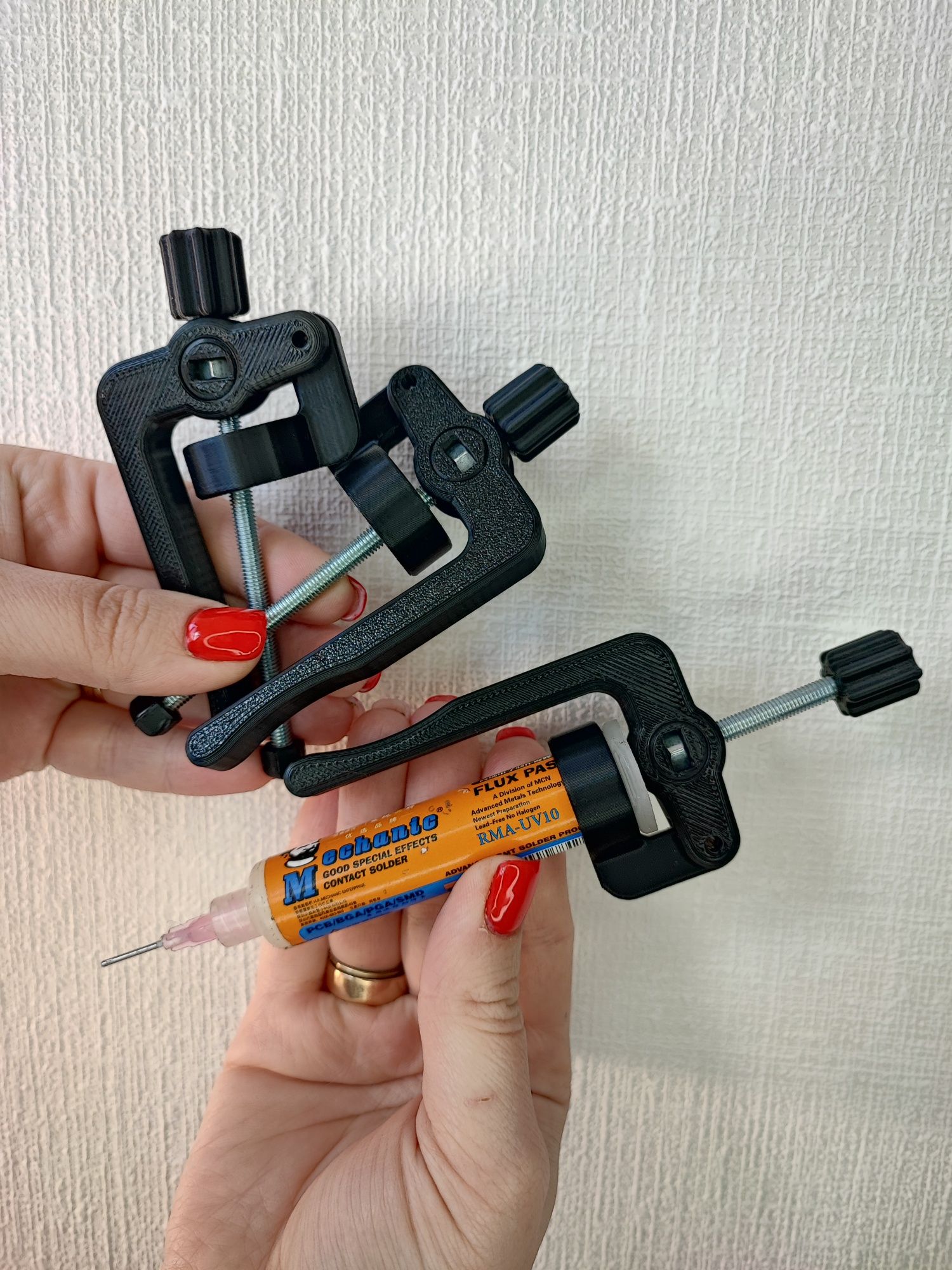 Дозатор для флюса пасти 3D print