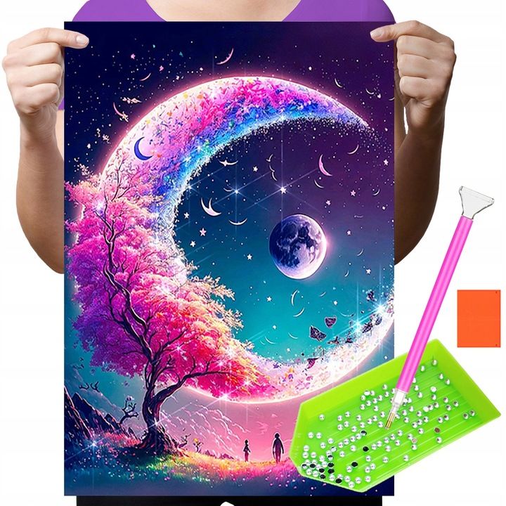 Haft Diamentowy Diamond Painting Mozaika Diamentowa 5d Dla Dzieci Natu